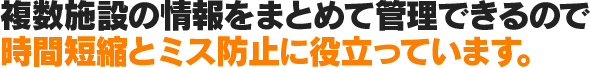 児童発達支援管理責任者の事務作業の負担軽減・記録に役立っています。